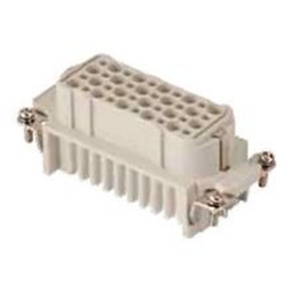 Molex Gwconnect Crimp Contact Insert, Female, 40-Pole, 10A, For Turned Or Stamped Crimp Contact 7140.4018.0